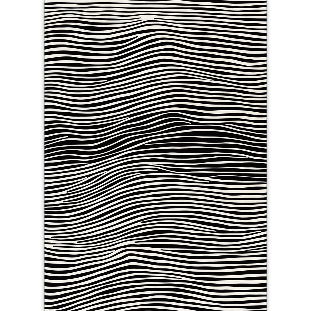 Zebra Lines Poster