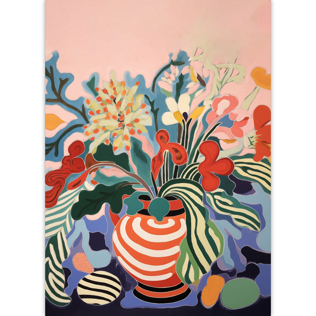 Vibrant Floral Poster