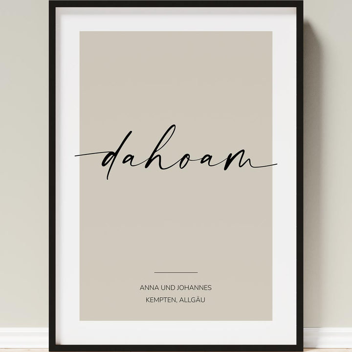 dahoam daheim poster