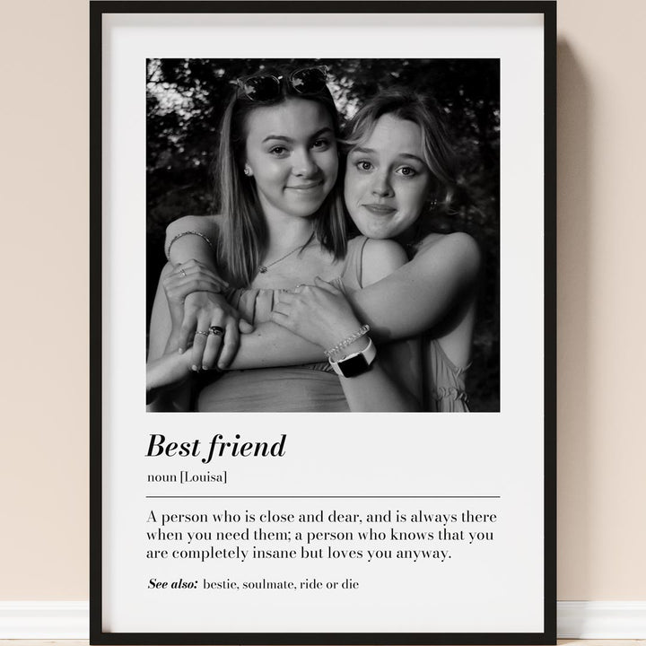 definition best friend poster