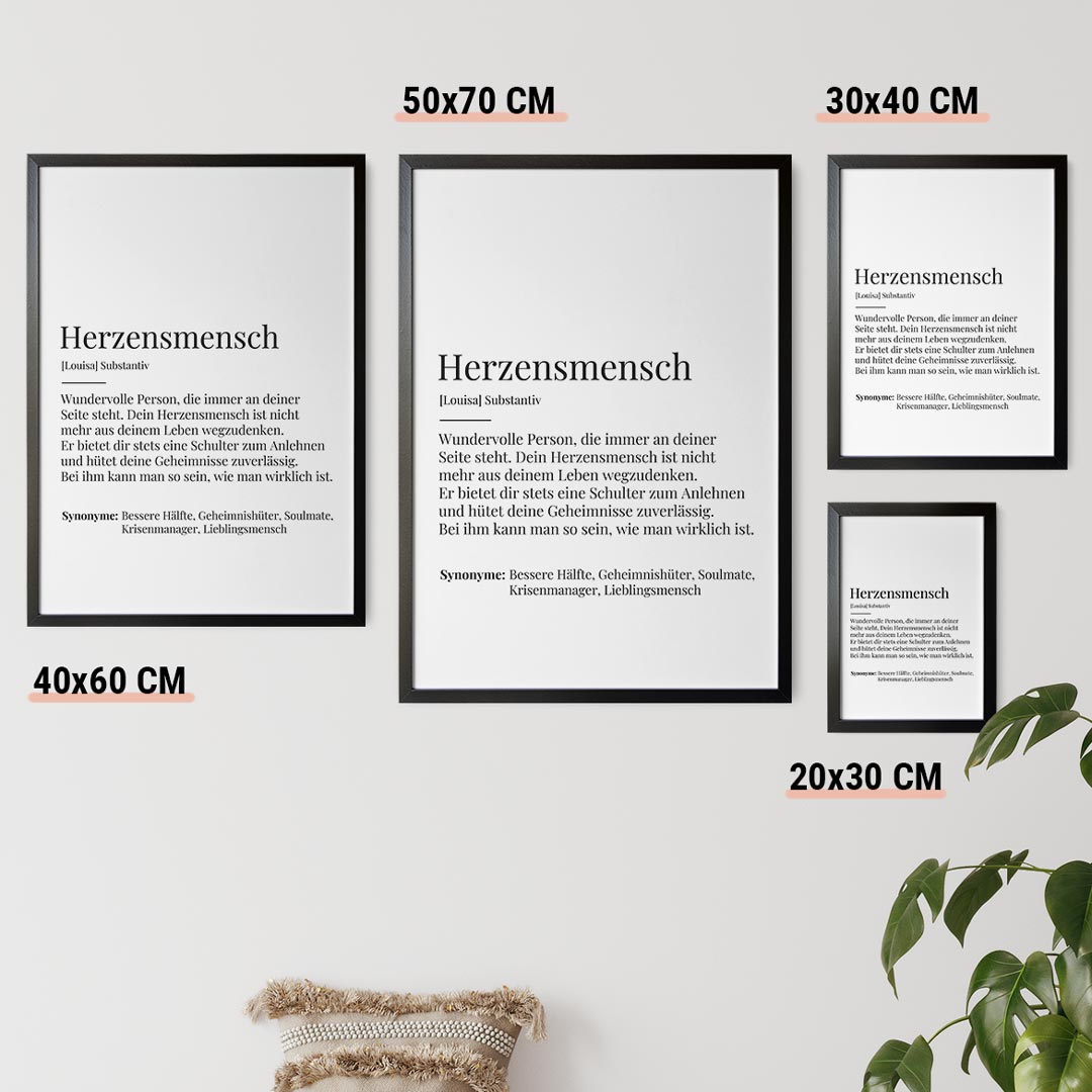 definition herzensmensch poster