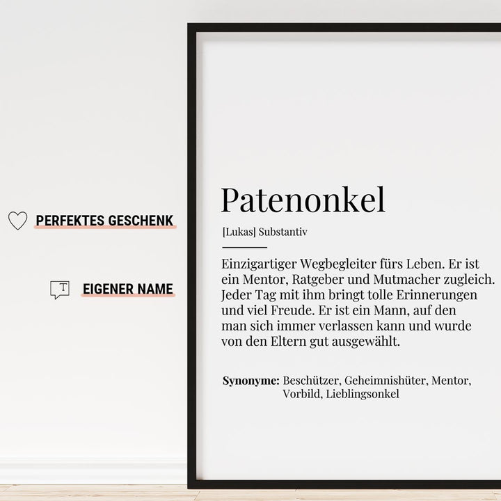 geschenkidee patenonkel bild