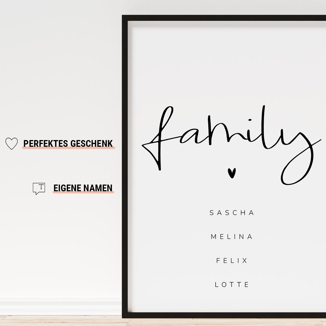 family poster