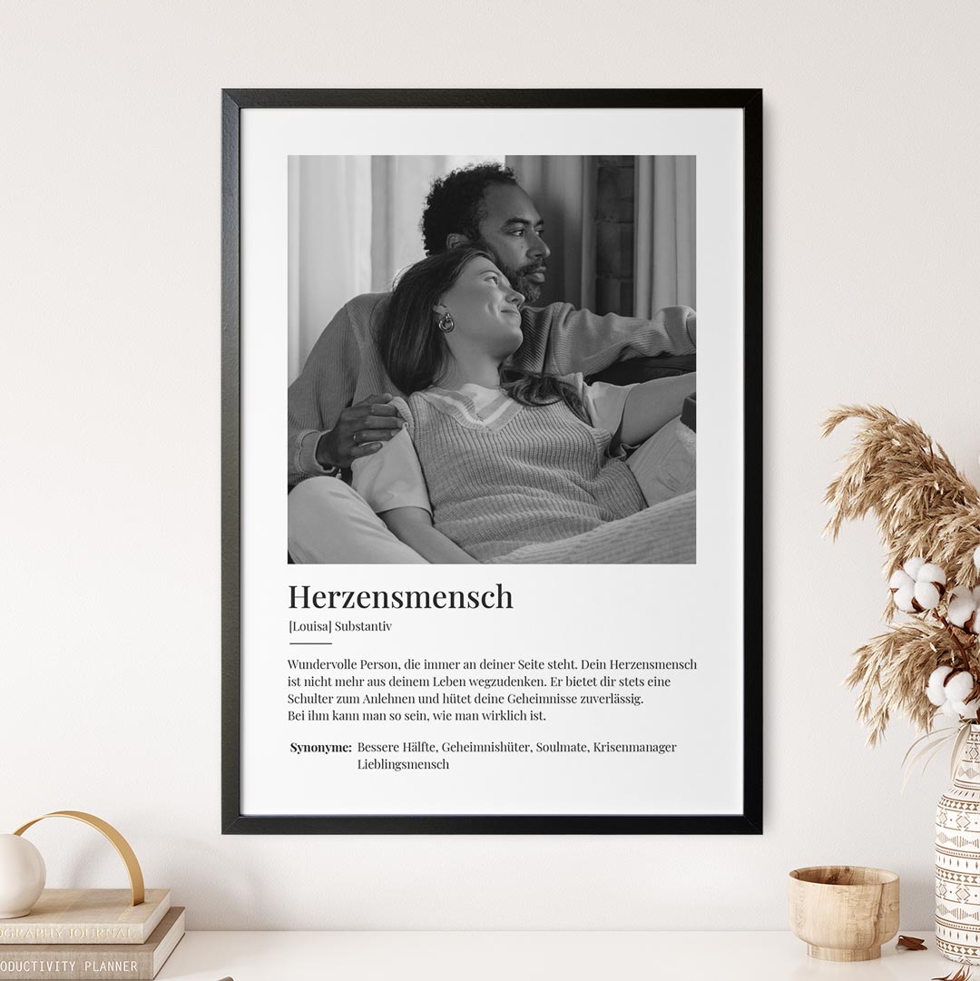 geschenk für freund freundin liebe poster