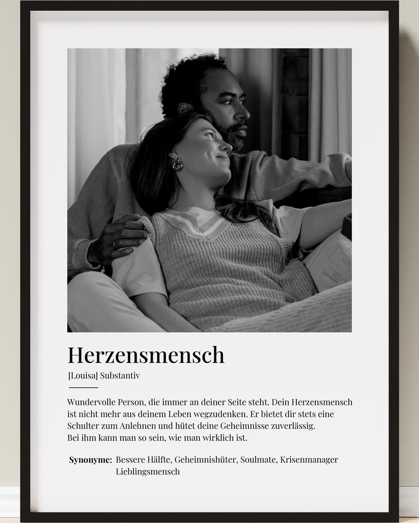 definition herzensmensch fotogeschenk