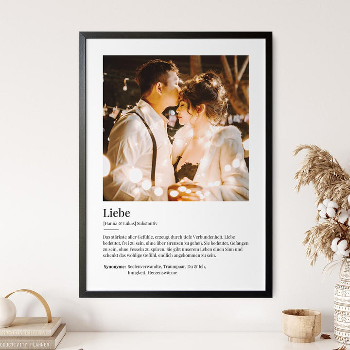 definition liebe poster personalisiert