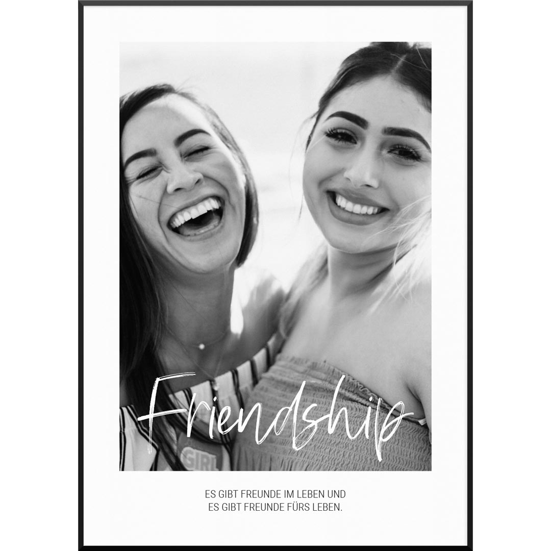 friendship posters personalisiert