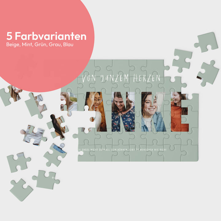 personalisiertes abschiedsgeschenk puzzle