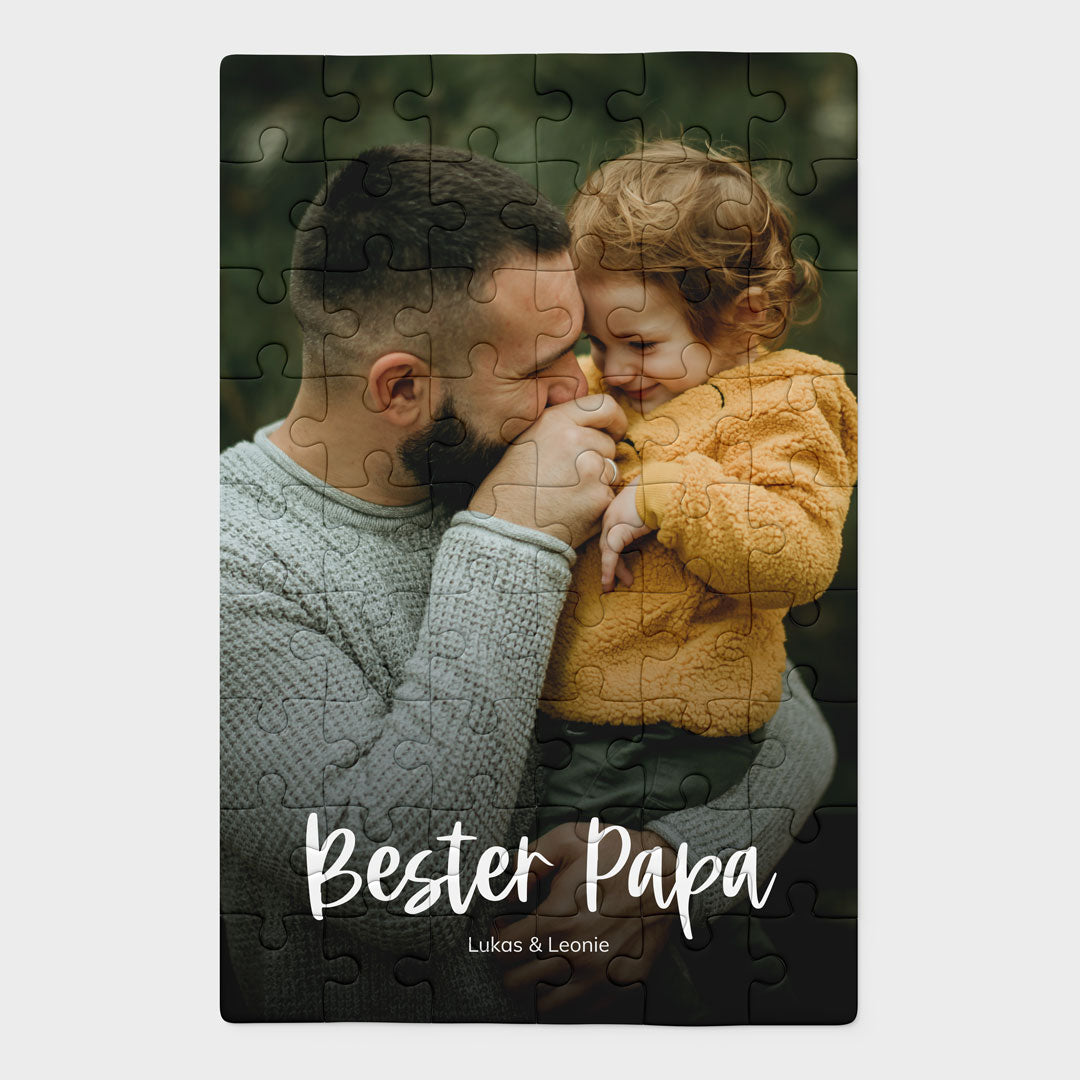 fotopuzzle für papa