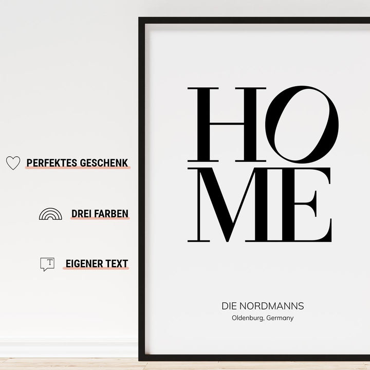 familienposter gestalten home