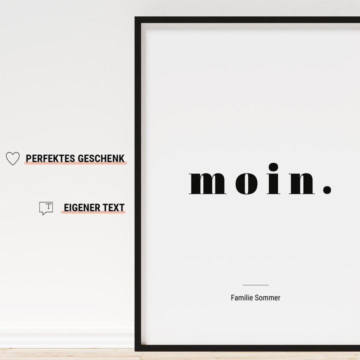 moin poster personalisiert