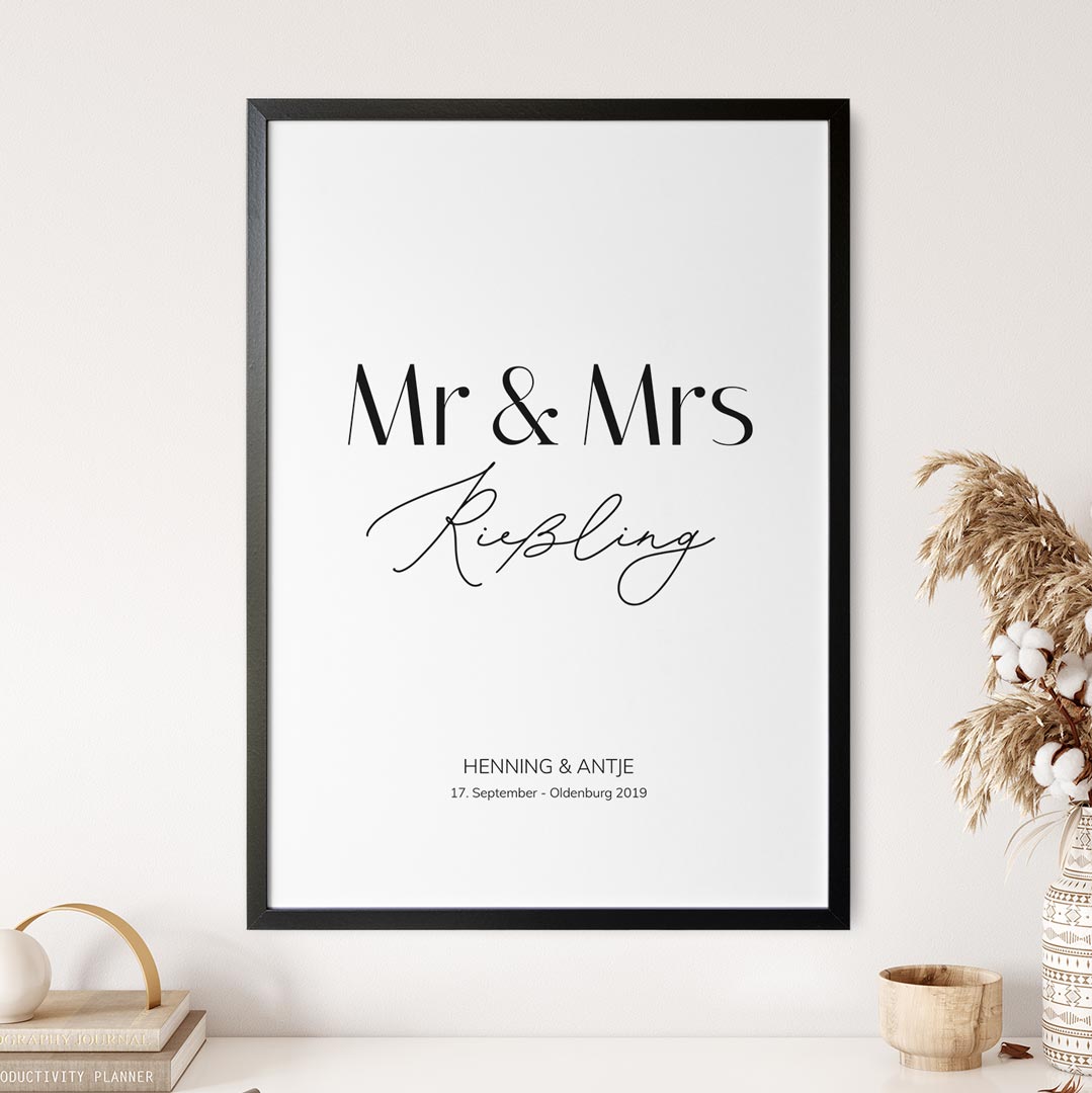 hochzeitsposter geschenk zur hochzeit