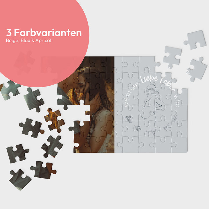 puzzle ich bin schwanger personalisiert